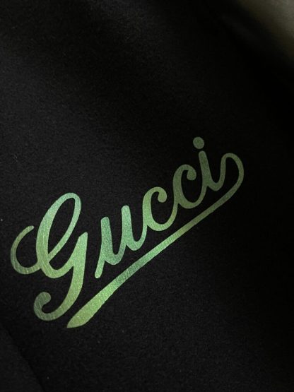 REPLICA GUCCI MEN'S WOOL AND LEATHER VARSITY JACKET REAL LEATHER #3840 - Image 11