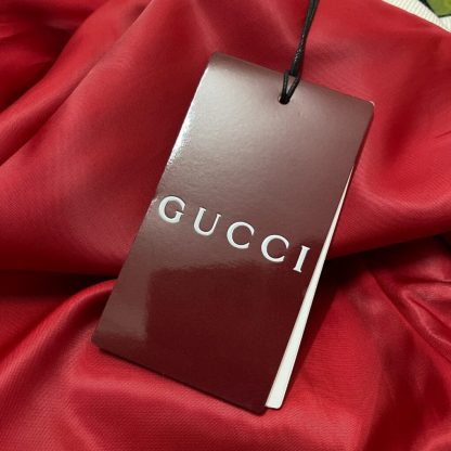 REPLICA GUCCI MEN'S WOOL AND LEATHER VARSITY JACKET REAL LEATHER #3840 - Image 13