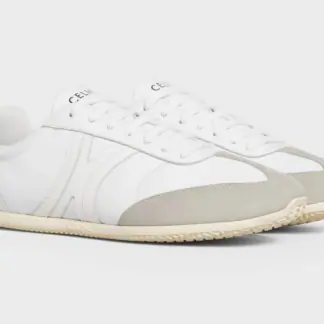 REPLICA CELINE JOGGER LOW LACE-UP SNEAKER IN CALFSKIN & SUEDE CALFSKIN #3924