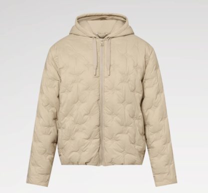 Replica Louis Vuitton Monogram Quilted Nylon Hooded Blouson 1AFYAH #3986