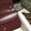 REPLICA CHANEL CLASSIC 11.12 HANDBAG MEDIUM Burgundy #4048 - Image 7