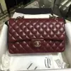 REPLICA CHANEL CLASSIC 11.12 HANDBAG MEDIUM Burgundy #4048 - Image 15