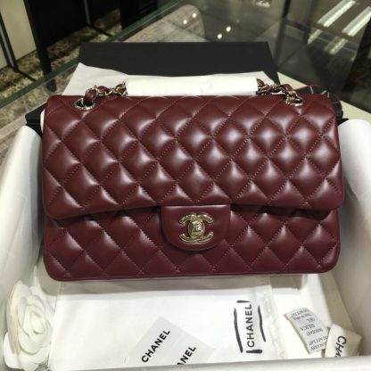 REPLICA CHANEL CLASSIC 11.12 HANDBAG MEDIUM Burgundy #4048 - Image 15