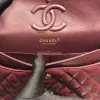 REPLICA CHANEL CLASSIC 11.12 HANDBAG MEDIUM Burgundy #4048 - Image 2