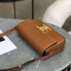 REPLICA CELINE SHOULDER BAG CLAUDE IN NATURAL CALFSKIN TAN #3952 - Image 11