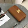 REPLICA CELINE SHOULDER BAG CLAUDE IN NATURAL CALFSKIN TAN #3952 - Image 17