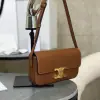 REPLICA CELINE SHOULDER BAG CLAUDE IN NATURAL CALFSKIN TAN #3952 - Image 18