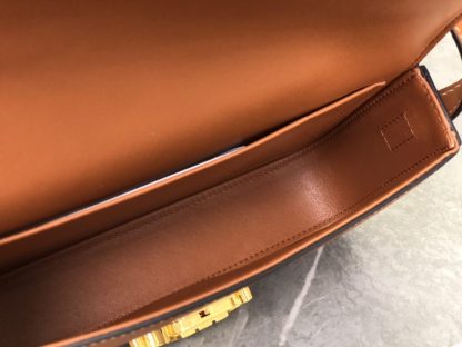 REPLICA CELINE SHOULDER BAG CLAUDE IN NATURAL CALFSKIN TAN #3952 - Image 12