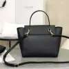 REPLICA CELINE NANO BELT BAG IN GRAINED CALFSKIN BLACK #3931 - Image 14
