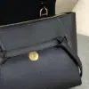 REPLICA CELINE NANO BELT BAG IN GRAINED CALFSKIN BLACK #3931 - Image 16