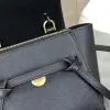 REPLICA CELINE PICO BELT BAG IN GRAINED CALFSKIN BLACK #3934 - Image 11