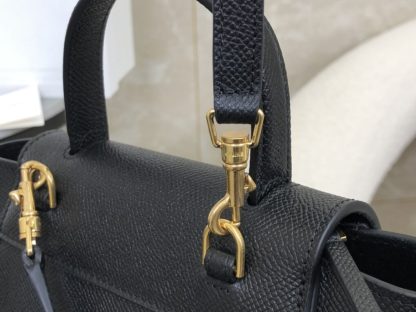 REPLICA CELINE PICO BELT BAG IN GRAINED CALFSKIN BLACK #3934 - Image 8