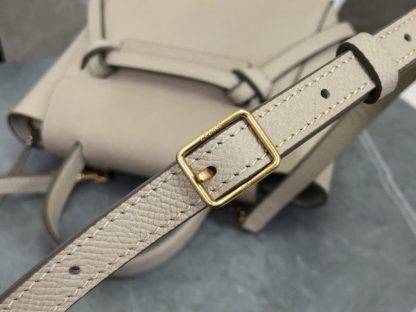 REPLICA CELINE PICO BELT BAG IN GRAINED CALFSKIN LIGHT TAUPE #3932 - Image 5
