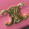 REPLICA CELINE CHAIN SHOULDER BAG CLAUDE IN SHINY CALFSKIN PINK #3937 - Image 7