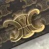 REPLICA CELINE CHAIN SHOULDER BAG CLAUDE IN TRIOMPHE CANVAS #3936 - Image 12