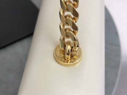 REPLICA CELINE CHAIN SHOULDER BAG CLAUDE IN SHINY CALFSKIN #3941 - Image 10