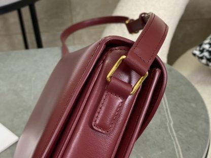 REPLICA CELINE BESACE CLEA IN SHINY CALFSKIN RED #3948 - Image 3