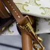 REPLICA CELINE SMALL CABAS VERTICAL IN TRIOMPHE CANVAS AND CALFSKIN 191542 WHITE #3967 - Image 9