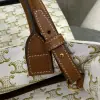 REPLICA CELINE SMALL CABAS VERTICAL IN TRIOMPHE CANVAS AND CALFSKIN 191542 WHITE #3967 - Image 5