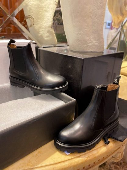 REPLICA CELINE MARGARET CHELSEA BOOT IN CALFSKIN #3921 - Image 5