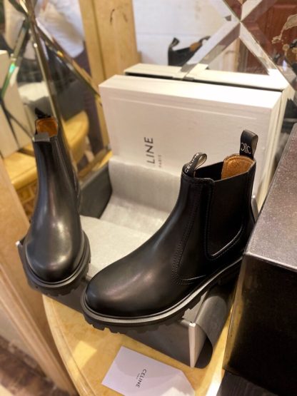 REPLICA CELINE MARGARET CHELSEA BOOT IN CALFSKIN #3921 - Image 2