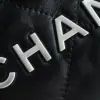 REPLICA CHANEL 22 MINI HANDBAG CALFSKIN BLACK & SLIVER HARDWARE 2025 #4043 - Image 15