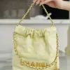 REPLICA CHANEL 22 MINI HANDBAG CALFSKIN LIGHT YELLOW 2025 #4040 - Image 2