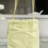 REPLICA CHANEL 22 MINI HANDBAG CALFSKIN LIGHT YELLOW 2025 #4040 - Image 7