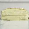 REPLICA CHANEL 22 MINI HANDBAG CALFSKIN LIGHT YELLOW 2025 #4040 - Image 8