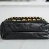 REPLICA CHANEL 22 MINI HANDBAG CALFSKIN BLACK 2025 #4039 - Image 8