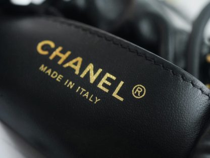 REPLICA CHANEL 22 MINI HANDBAG CALFSKIN BLACK 2025 #4039 - Image 11