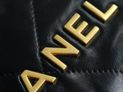 REPLICA CHANEL 22 MINI HANDBAG CALFSKIN BLACK 2025 #4039 - Image 15