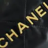 REPLICA CHANEL 22 MINI HANDBAG CALFSKIN BLACK 2025 #4039 - Image 13