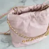 REPLICA CHANEL 22 MINI HANDBAG CALFSKIN LIGHT PINK 2025 #4038 - Image 2