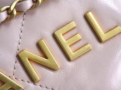 REPLICA CHANEL 22 MINI HANDBAG CALFSKIN LIGHT PINK 2025 #4038 - Image 11