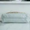 REPLICA CHANEL 22 MINI HANDBAG CALFSKIN LIGHT BLUE 2025 #4041 - Image 4