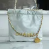 REPLICA CHANEL 22 MINI HANDBAG CALFSKIN LIGHT BLUE 2025 #4041