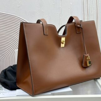 REPLICA CELINE CABAS 16 SOFT IN SMOOTH CALFSKIN IN TAN #3944
