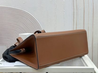 REPLICA CELINE CABAS 16 SOFT IN SMOOTH CALFSKIN IN TAN #3944 - Image 11