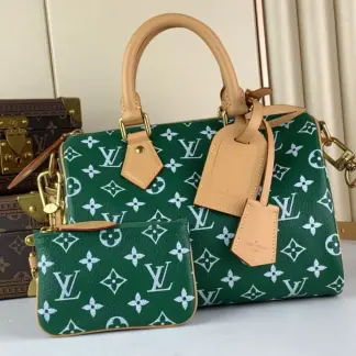 Replica Louis Vuitton Speedy P9 Bandoulière 25 M24422 Green #3996
