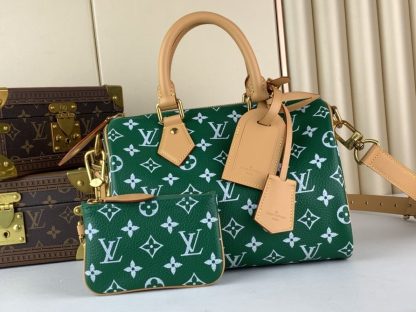 Replica Louis Vuitton Speedy P9 Bandoulière 25 M24422 Green #3996