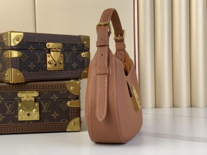  Louis Vuitton Low Key Shoulder Bag M24885 Cognac #4102 - Image 3