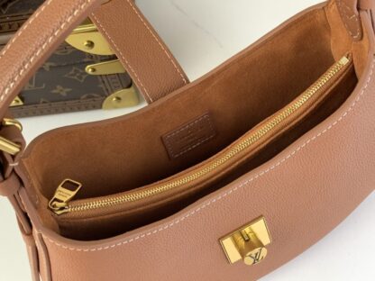  Louis Vuitton Low Key Shoulder Bag M24885 Cognac #4102 - Image 8