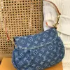  Louis Vuitton Monogram Denim Sunset Handbag M46829 #4097 - Image 6