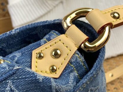  Louis Vuitton Monogram Denim Sunset Handbag M46829 #4097 - Image 9