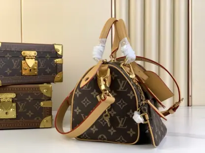  Louis Vuitton Speedy P9 Bandoulière 25 M24443 Monogram #3991 - Image 3