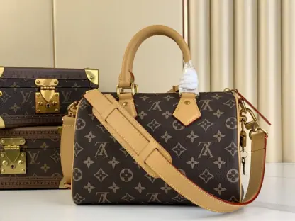  Louis Vuitton Speedy P9 Bandoulière 25 M24443 Monogram #3991 - Image 4