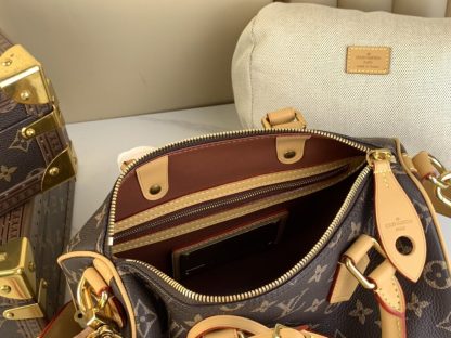  Louis Vuitton Speedy P9 Bandoulière 25 M24443 Monogram #3991 - Image 8