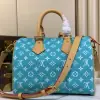  Louis Vuitton Speedy P9 Bandoulière 25 M11561 Turquoise #3992 - Image 5