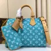 Replica Louis Vuitton Speedy P9 Bandoulière 25 M11561 Turquoise #3992